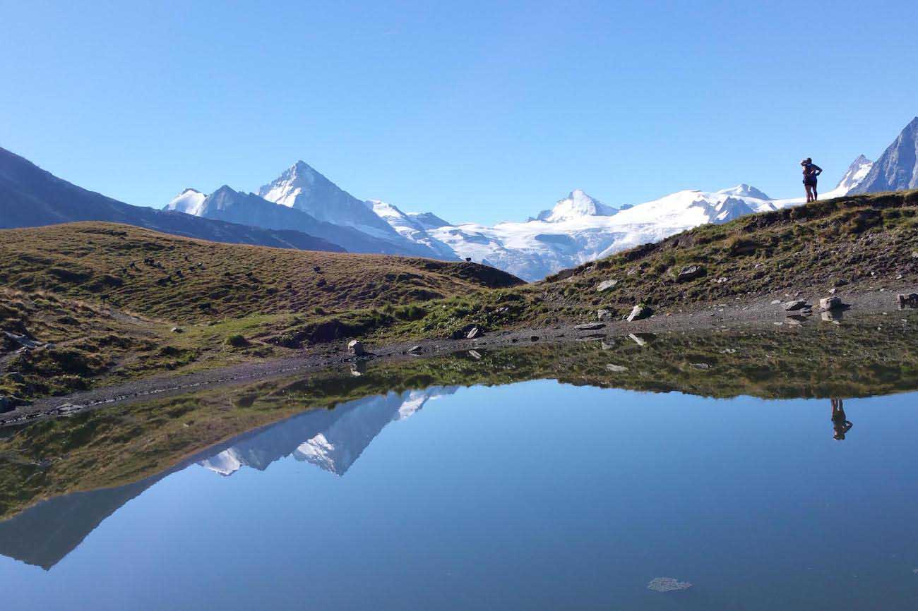 lac alpin durant le sejour grand paradis